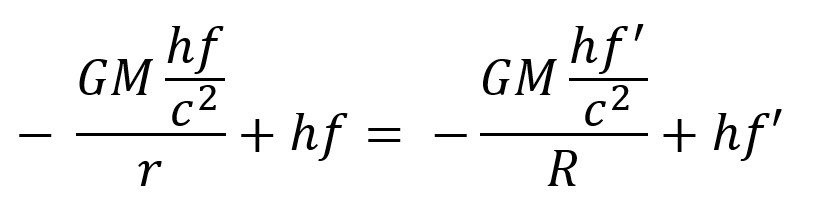Grawitacyjna dylatacja czasu na przykładzie równania numer 3
