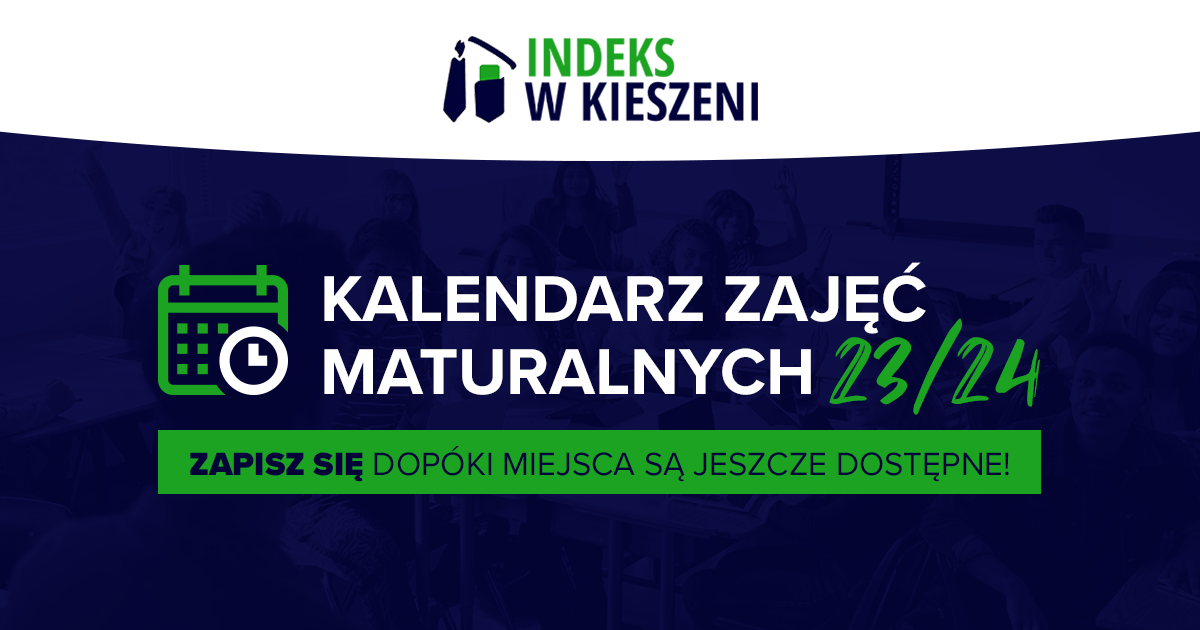 Kalendarz zajęć maturalnych IWK 23/24