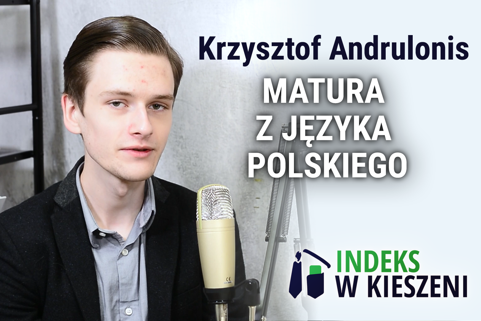 Matura z języka polskiego – wywiad z Krzysztofem Andrulonisem