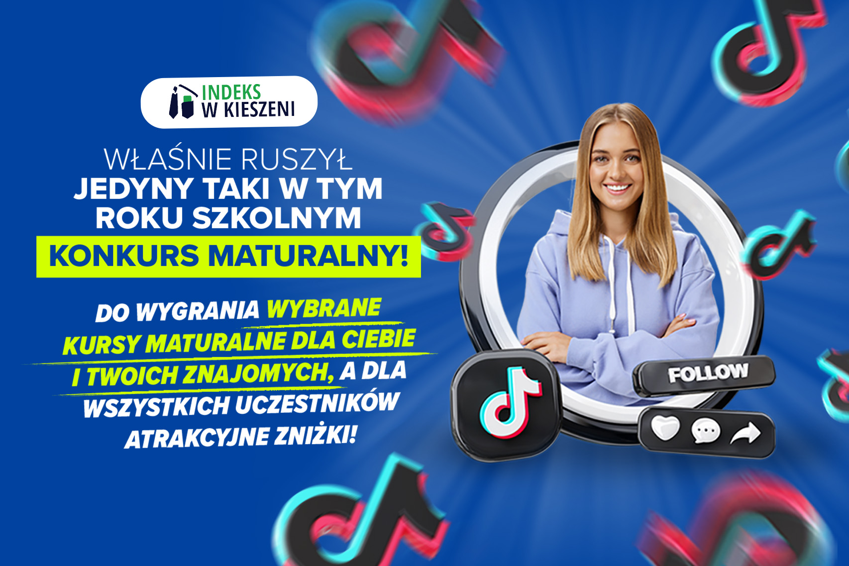 Konkurs dla maturzystów – wygraj kurs maturalny z Indeks w Kieszeni!