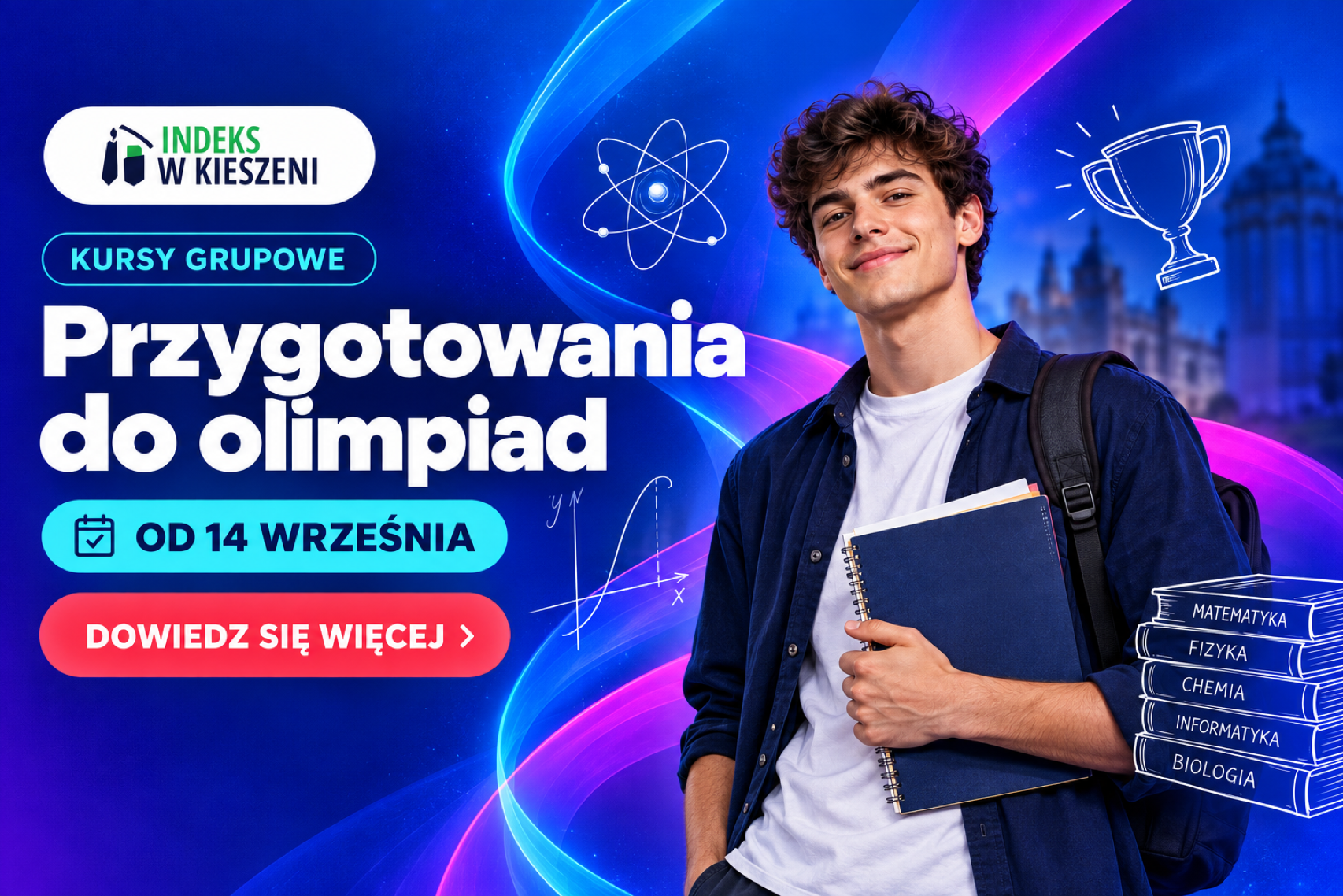 Przygotowania do Olimpiad – terminy zajęć grup jesiennych od września 2026